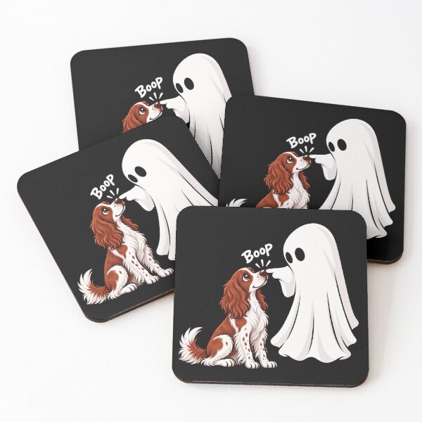 Item preview, Funny Ghost Irish Red White Setter Dog Boop Halloween Design Mom Dad designed and sold by rafaeltto.
