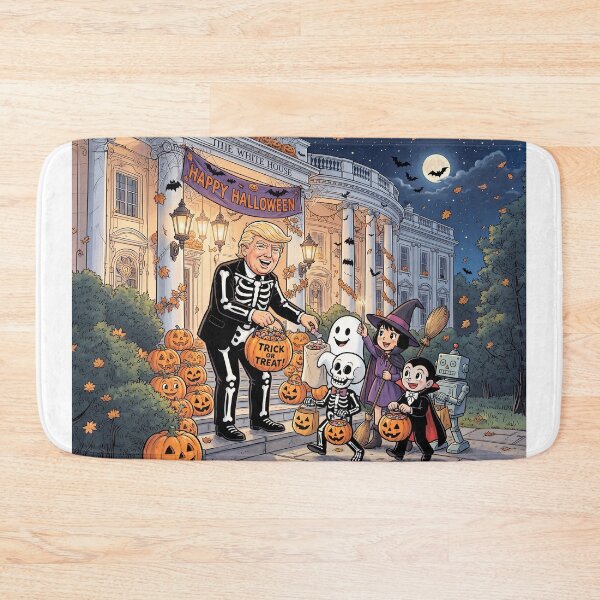 Item preview, Donald Trump Handing Candy To Trick And Treaters designed and sold by Home Decor Art.