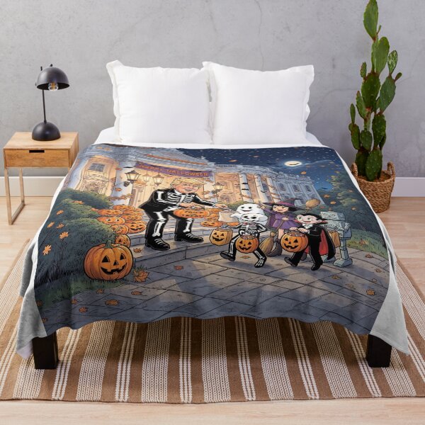 Item preview, Donald Trump Handing Candy To Trick And Treaters designed and sold by Home Decor Art.