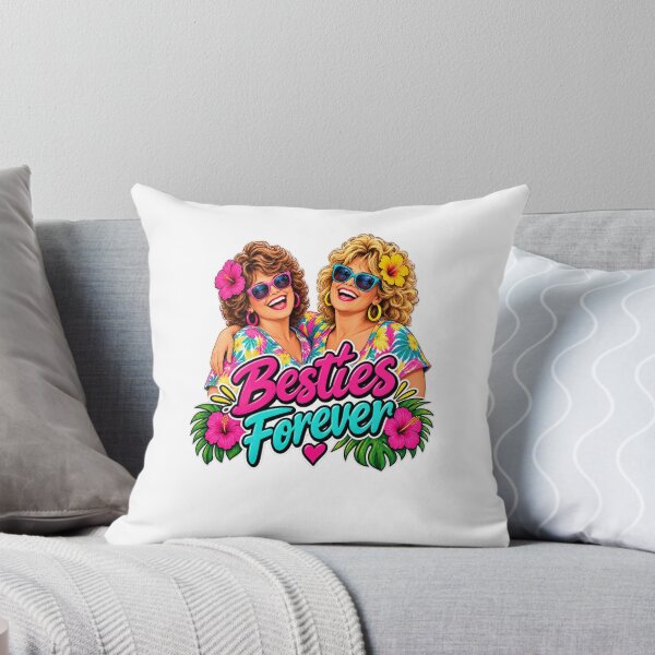 Item preview, Besties Forever Funny Best Friend Friendship Retro Summer T-Shirt, designed and sold by Artbysarmina.