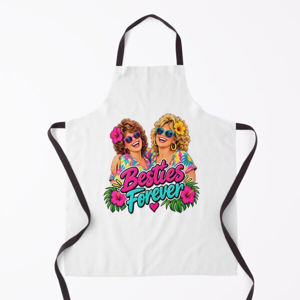 Item preview, Besties Forever Funny Best Friend Friendship Retro Summer T-Shirt, designed and sold by Artbysarmina.