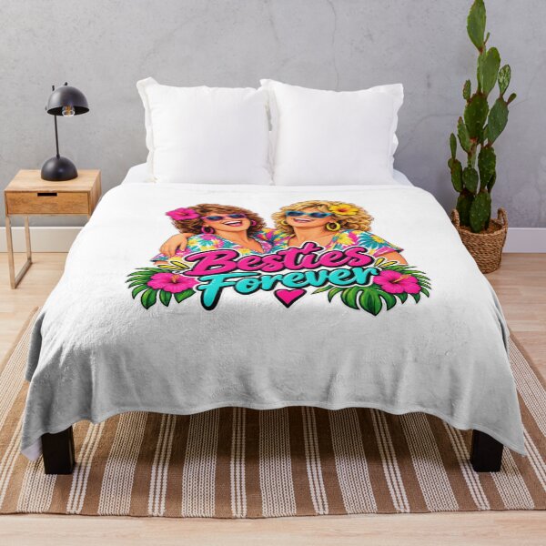 Item preview, Besties Forever Funny Best Friend Friendship Retro Summer T-Shirt, designed and sold by Artbysarmina.