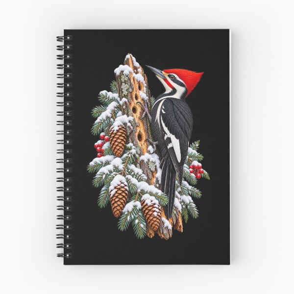 Item preview, Winter Crest Woodpecker designed and sold by RockitBaby.
