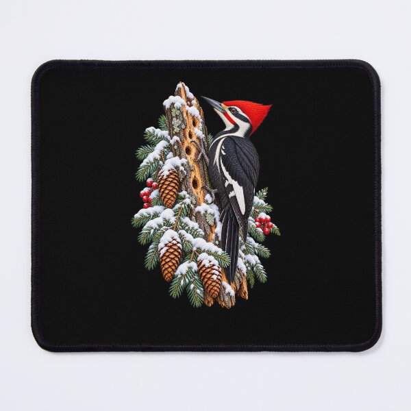 Item preview, Winter Crest Woodpecker designed and sold by RockitBaby.