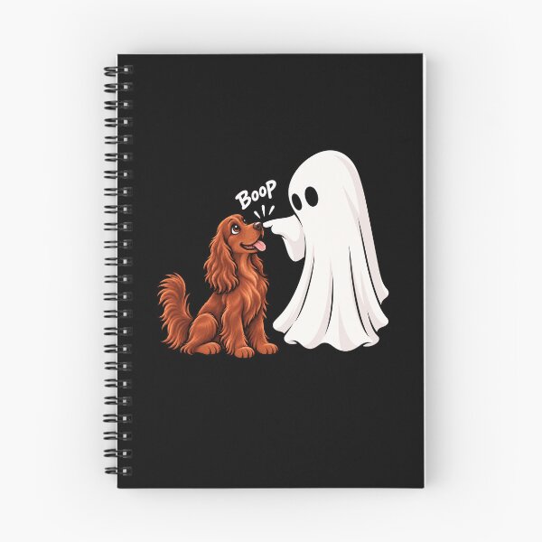 Artikelvorschau, Lustiger irischer Setter-Hund als Halloween-Design mit Geistermotiv – Mama & Papa entworfen und verkauft von rafaeltto.