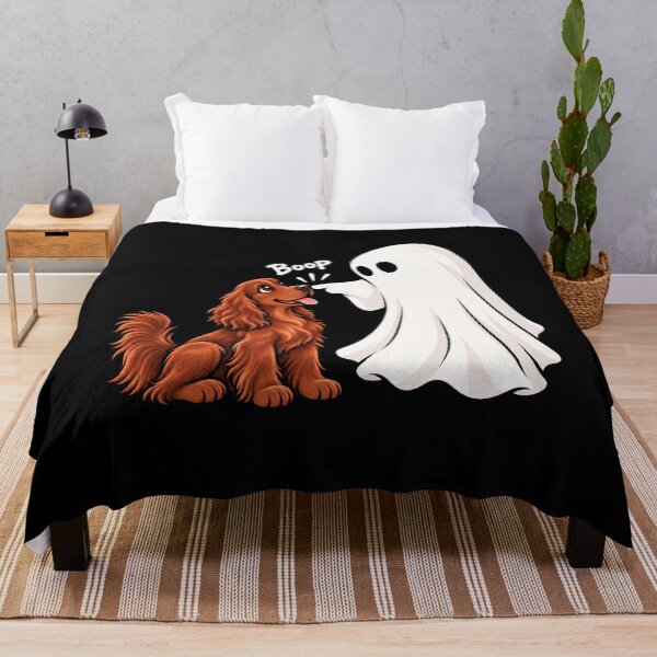 Item preview, Funny Ghost Irish Setter Dog Boop Halloween Design Mom Dad designed and sold by rafaeltto.