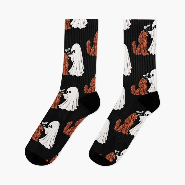 Item preview, Funny Ghost Irish Setter Dog Boop Halloween Design Mom Dad designed and sold by rafaeltto.