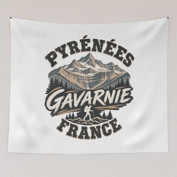 Item preview, Pyrenees Gavarnie France Hiking Outdoor Mountain Adventure designed and sold by Whirx.