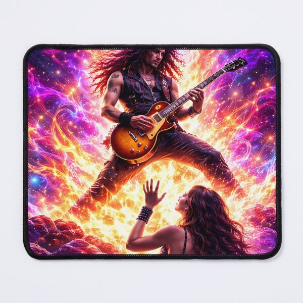 Item preview, Epic Guitarist in Fiery Aura designed and sold by cuprum.