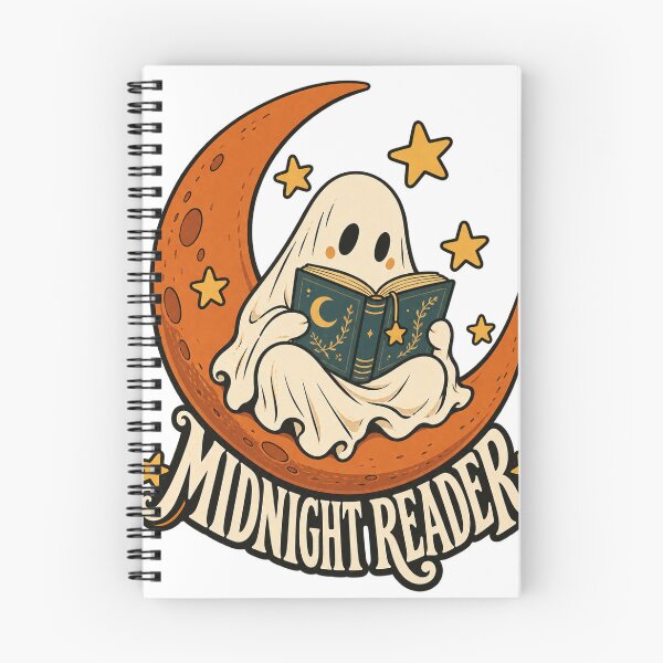 Item preview, Midnight Reader – Ghost Reading a Book designed and sold by electricpeacock.