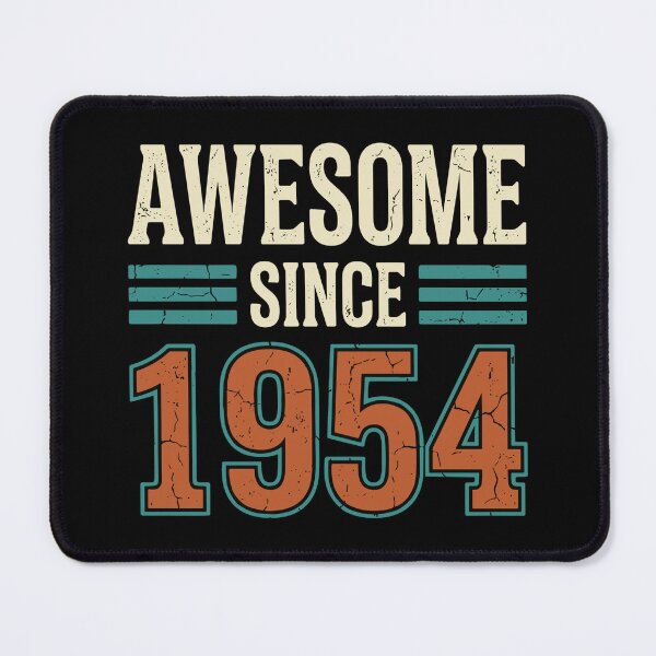 Item preview, Awesome Since 1954 Birthday Vintage Year Men Women designed and sold by SofiBlair.