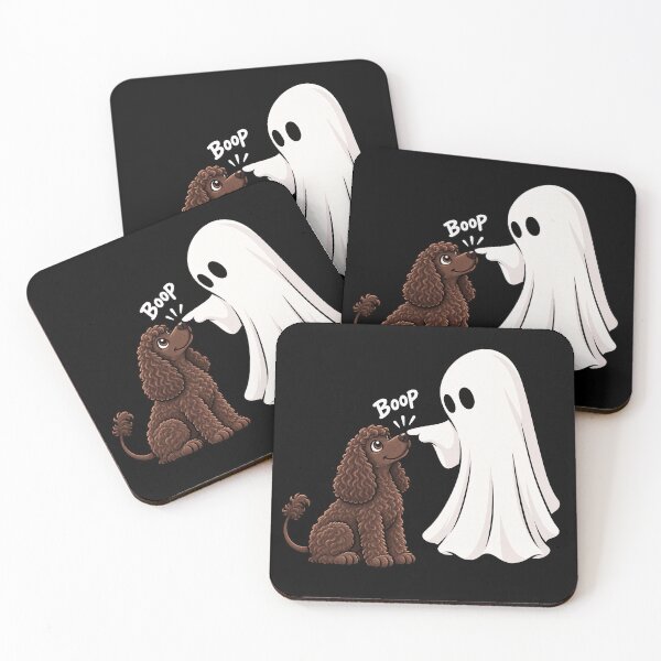 Item preview, Funny Ghost Irish Water Spaniel Dog Boop Halloween Design Mom Dad designed and sold by rafaeltto.