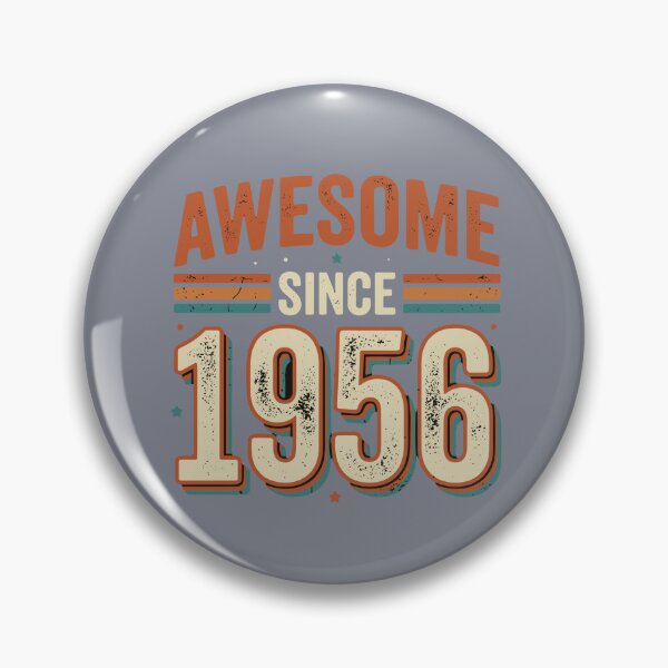 Item preview, Awesome Since 1956 Vintage Birthday Born In 1956  designed and sold by SofiBlair.