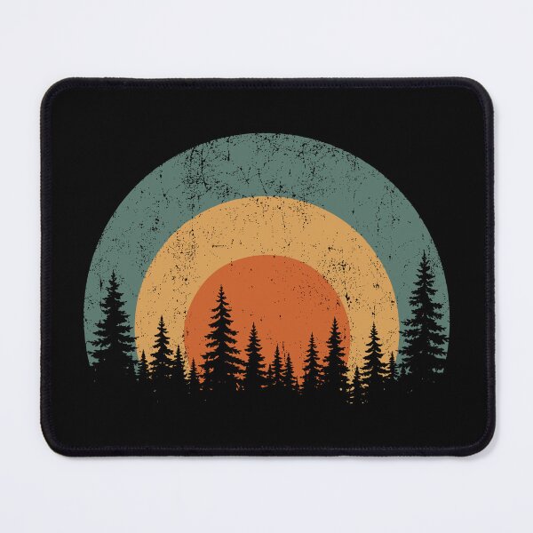 Item preview, Vintage Retro Sunset Pine Tree designed and sold by Travelpeak.