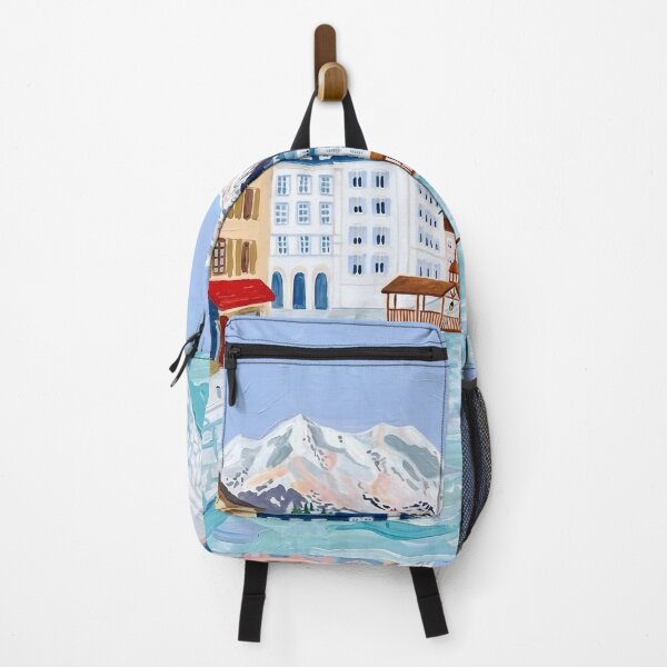 Item preview, Chamonix Mont Blanc France Travel Poster – Alpine Mountain Art designed and sold by POSTERIOCREW.
