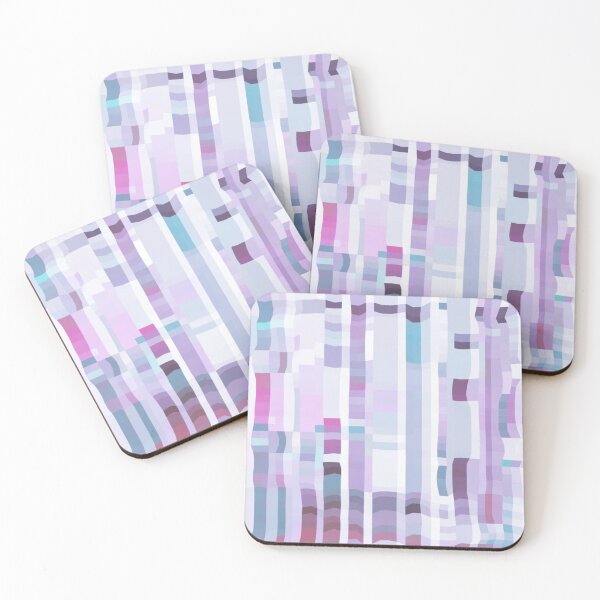Item preview,  Contemporary Digital Plaid Design In Pastel Tones 3 designed and sold by Jenny Meehan Art Prints and Patterns  .