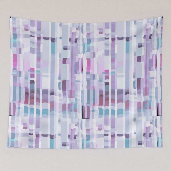 Item preview,  Contemporary Digital Plaid Design In Pastel Tones 3 designed and sold by Jenny Meehan Art Prints and Patterns  .