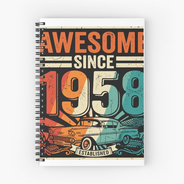 Item preview, Awesome Since 1958 Established 66th Birthday Vintage  designed and sold by SofiBlair.
