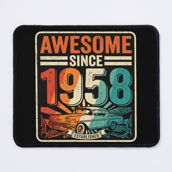 Item preview, Awesome Since 1958 Established 66th Birthday Vintage designed and sold by SofiBlair.