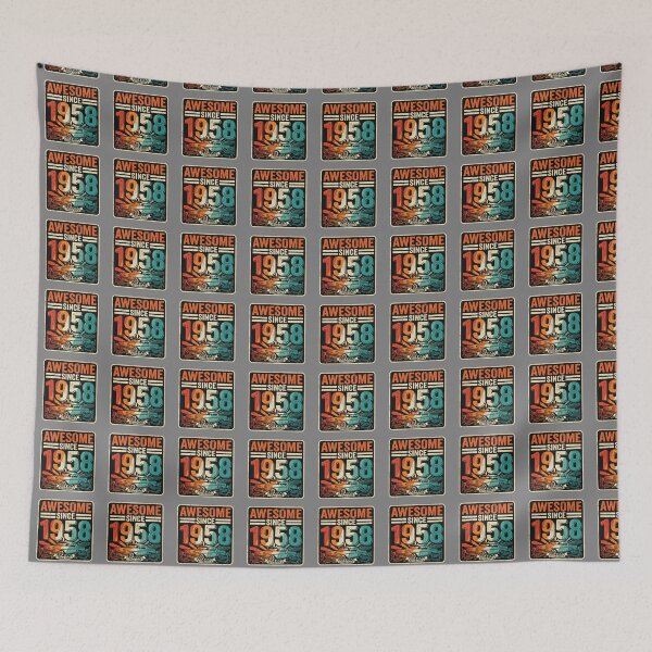 Item preview, Awesome Since 1958 Established 66th Birthday Vintage  designed and sold by SofiBlair.