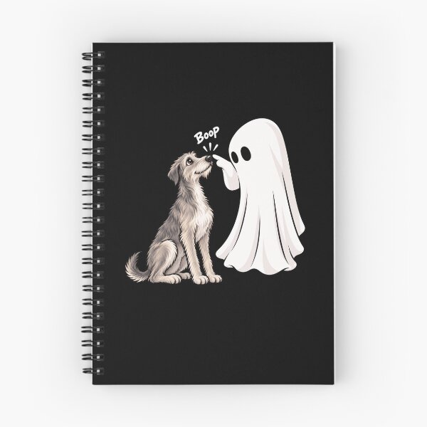 Item preview, Funny Ghost Irish Wolfhound Dog Boop Halloween Design Mom Dad designed and sold by rafaeltto.