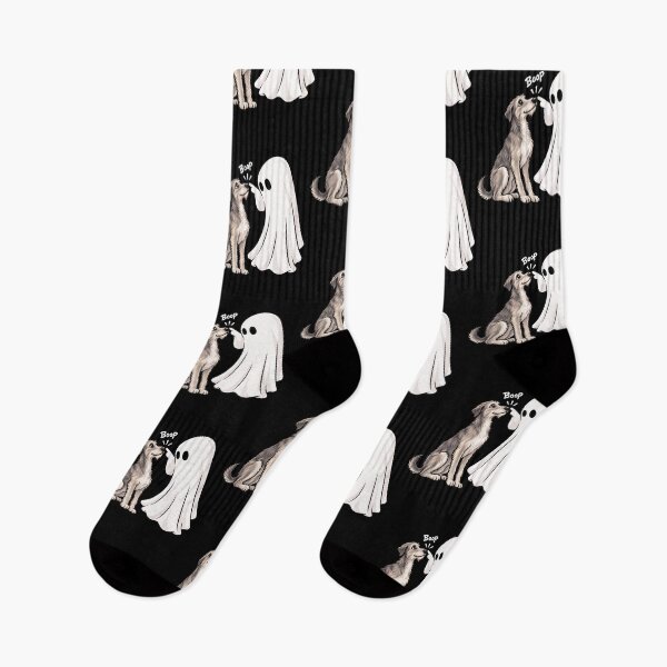 Item preview, Funny Ghost Irish Wolfhound Dog Boop Halloween Design Mom Dad designed and sold by rafaeltto.
