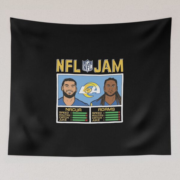 Item preview, Los Angeles Rams - Davante Adams - Puka Nacua designed and sold by HytoneArt.