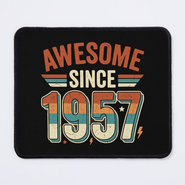 Item preview, Awesome Since 1957 Birthday Birth Year Vintage Men Women designed and sold by SofiBlair.