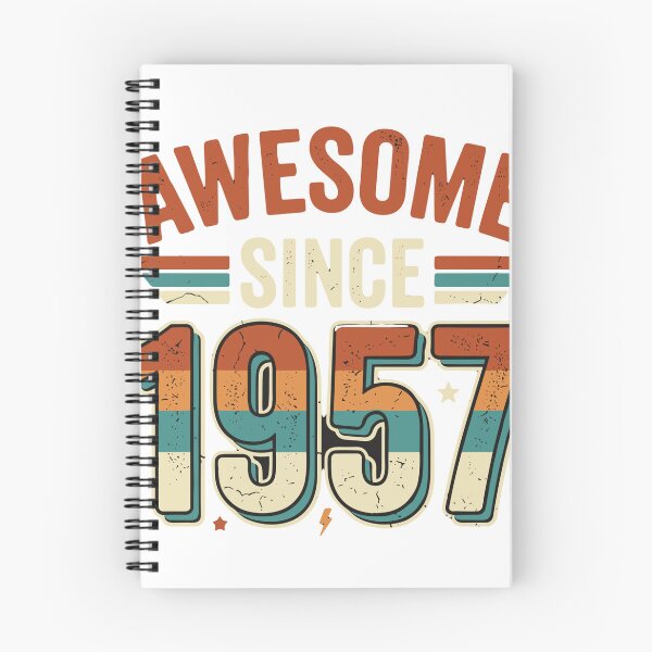 Item preview, Awesome Since 1957 Birthday Birth Year Vintage Men Women designed and sold by SofiBlair.
