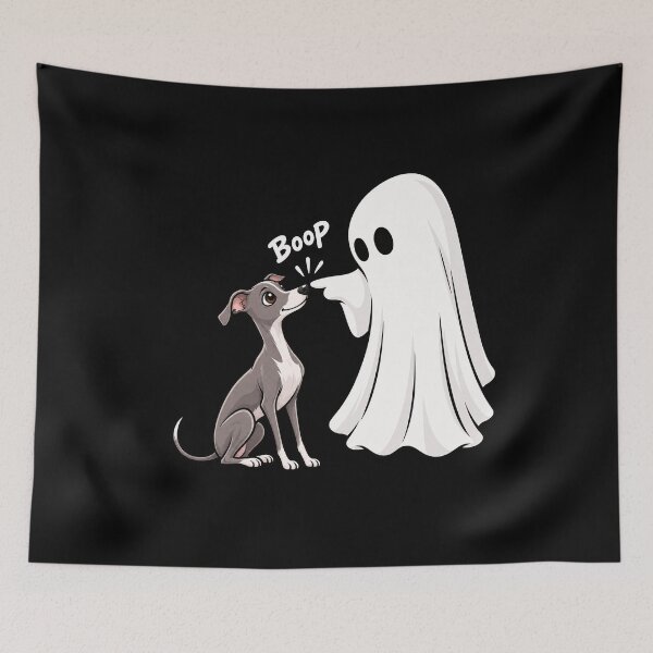 Item preview, Funny Ghost Italian Greyhound Dog Boop Halloween Design Mom Dad designed and sold by rafaeltto.