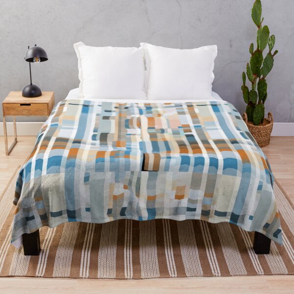 Item preview, Contemporary Digital Plaid Design In Pastel Tones 6 designed and sold by Jenny Meehan Art Prints and Patterns  .