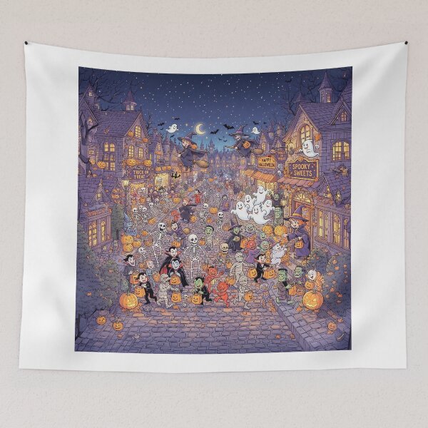 Item preview, Happy Halloween  designed and sold by Home Decor Art.