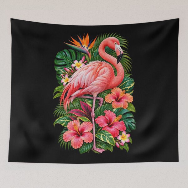 Item preview, Tropical Flamingo Paradise designed and sold by RockitBaby.