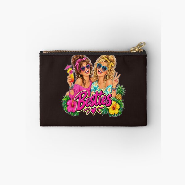 Item preview, Besties Forever Funny Best Friends Tropical Summer Girl Design designed and sold by Artbysarmina.