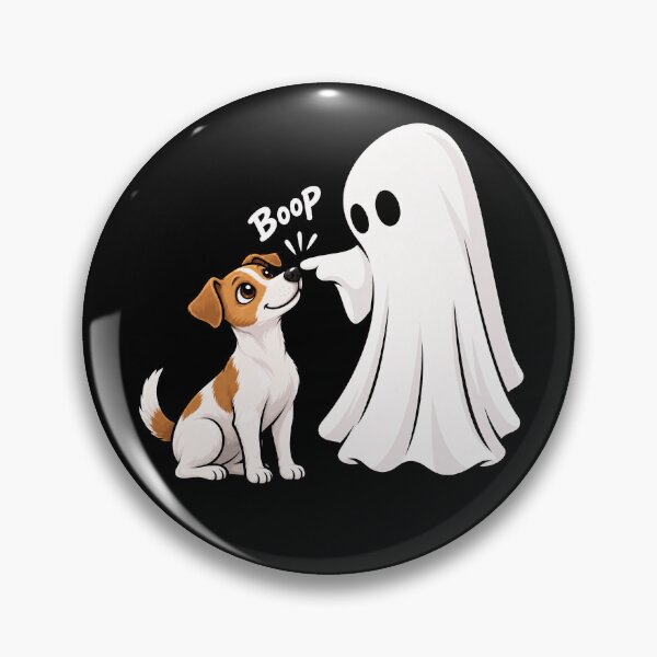 Item preview, Funny Ghost Jack Russell Terrier Dog Boop Halloween Design Mom Dad designed and sold by rafaeltto.