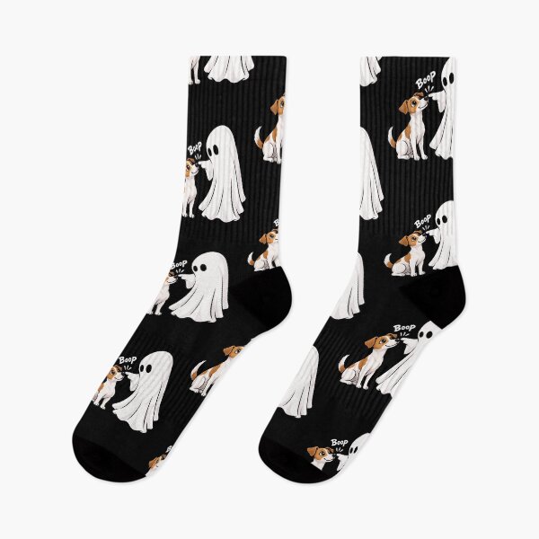 Item preview, Funny Ghost Jack Russell Terrier Dog Boop Halloween Design Mom Dad designed and sold by rafaeltto.