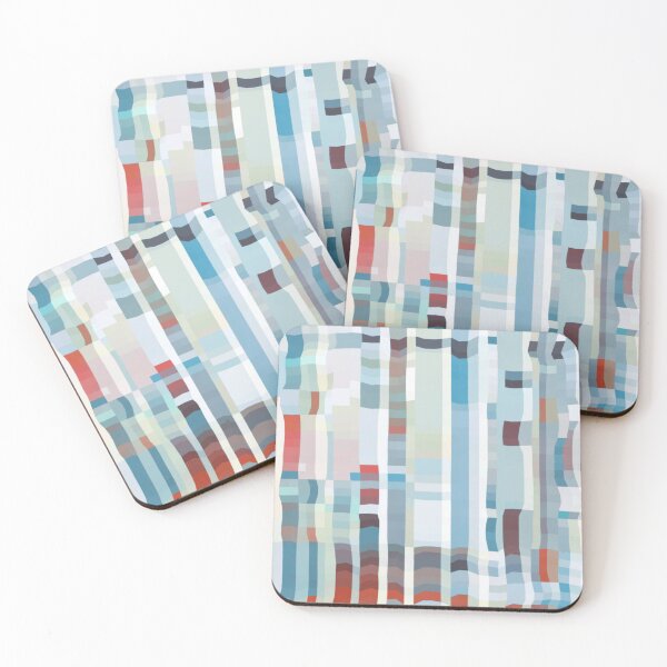 Item preview,  Contemporary Digital Plaid Design In Pastel Tones 7 designed and sold by Jenny Meehan Art Prints and Patterns  .