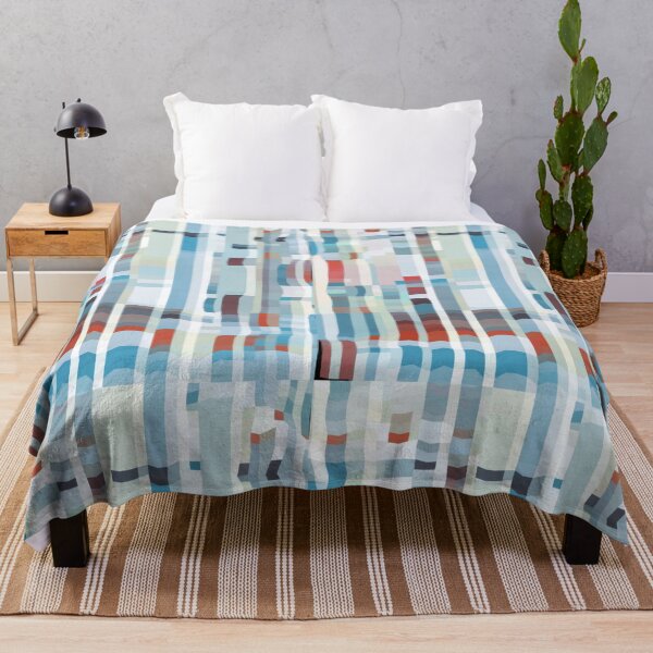 Item preview,  Contemporary Digital Plaid Design In Pastel Tones 7 designed and sold by Jenny Meehan Art Prints and Patterns  .
