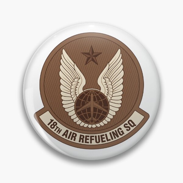 Item preview, USAF 18th Air Refueling Squadron Subdued Insignia Patch    designed and sold by CharlieDesings.