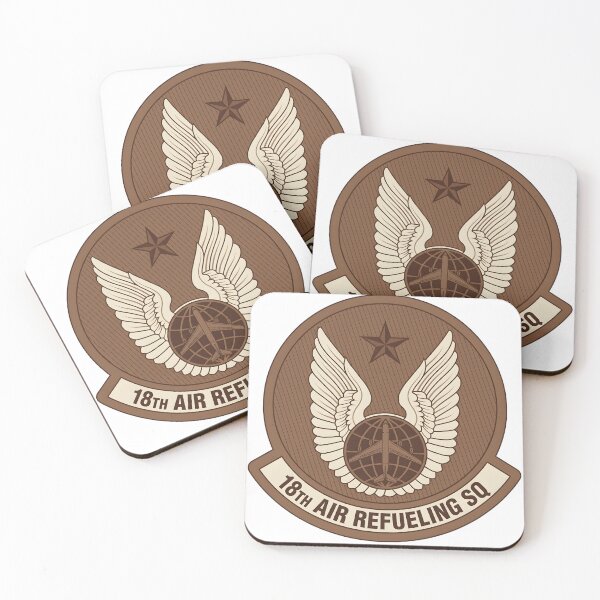 Item preview, USAF 18th Air Refueling Squadron Subdued Insignia Patch    designed and sold by CharlieDesings.