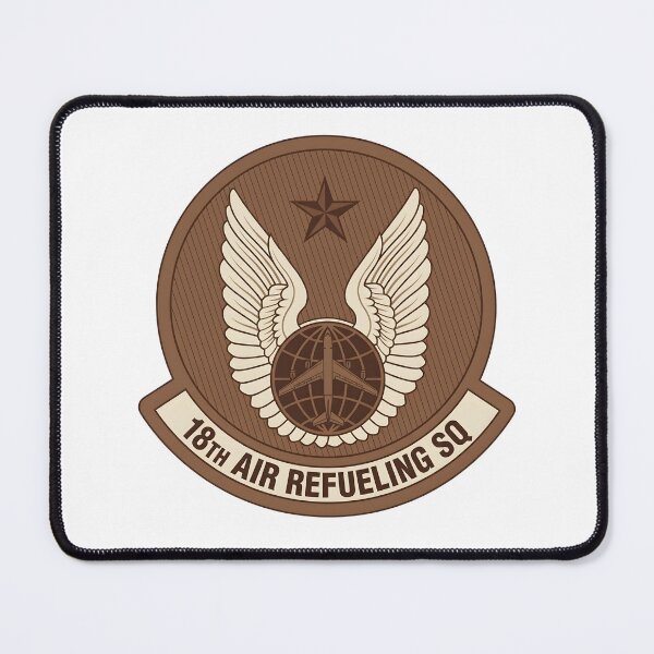 Item preview, USAF 18th Air Refueling Squadron Subdued Insignia Patch    designed and sold by CharlieDesings.