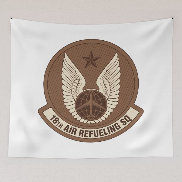 Item preview, USAF 18th Air Refueling Squadron Subdued Insignia Patch    designed and sold by CharlieDesings.