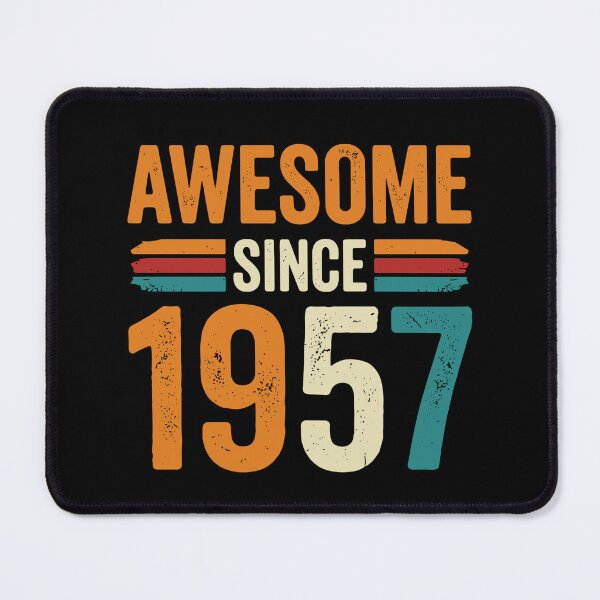 Item preview, Awesome Since 1957 Birthday Vintage Born Men Women designed and sold by SofiBlair.