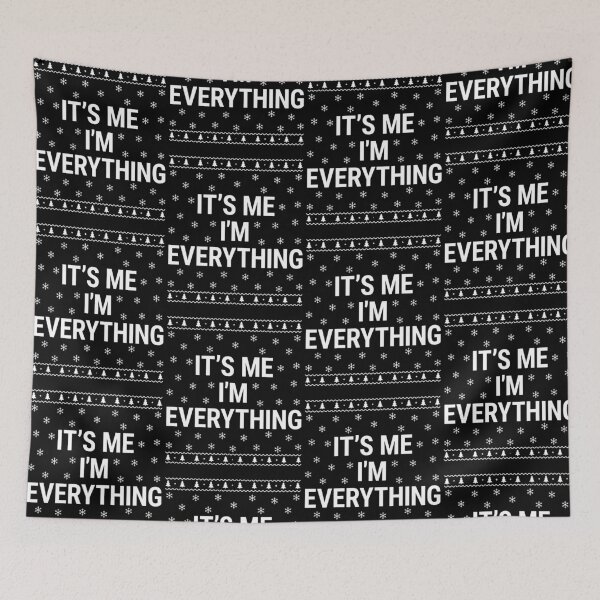 Item preview, It's Me I'm Everything Christmas Humor Snowflake Holiday designed and sold by thefirstbroo.