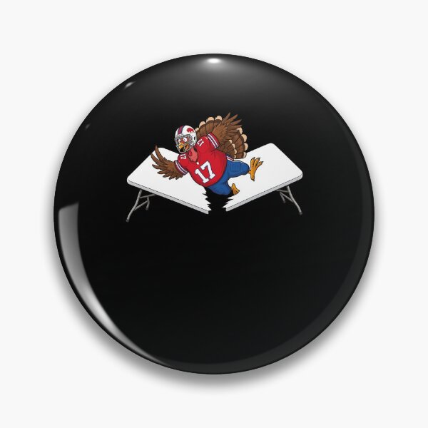Item preview, Buffalo Football Turkey Thanksgiving Tailgate Cartoon designed and sold by cerima.