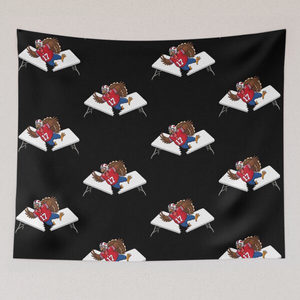 Item preview, Buffalo Football Turkey Thanksgiving Tailgate Cartoon designed and sold by cerima.
