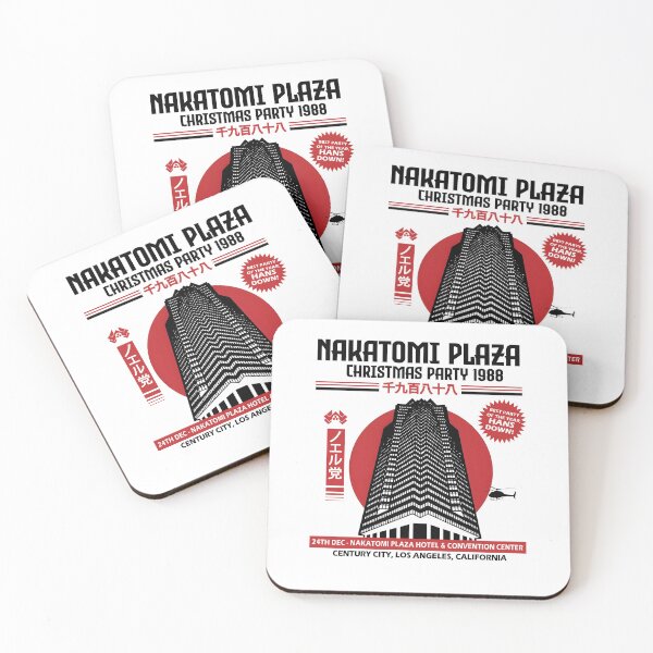 Item preview, Nakatomi Plaza Christmas Party 1988 Retro Movie Tribute designed and sold by OddPopARt.