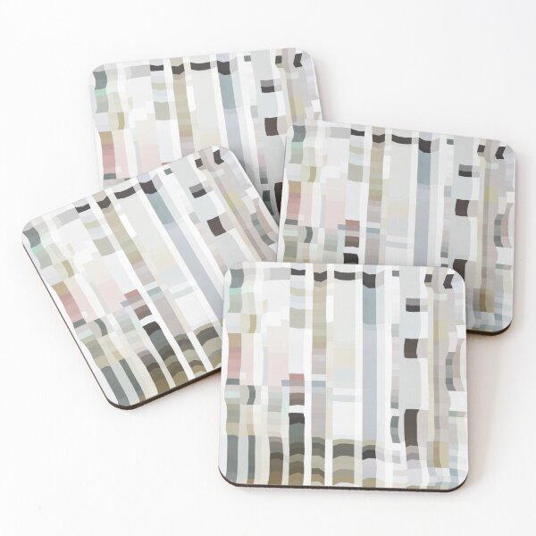 Item preview,  Contemporary Digital Plaid Design In Pastel Tones 8 designed and sold by Jenny Meehan Art Prints and Patterns  .