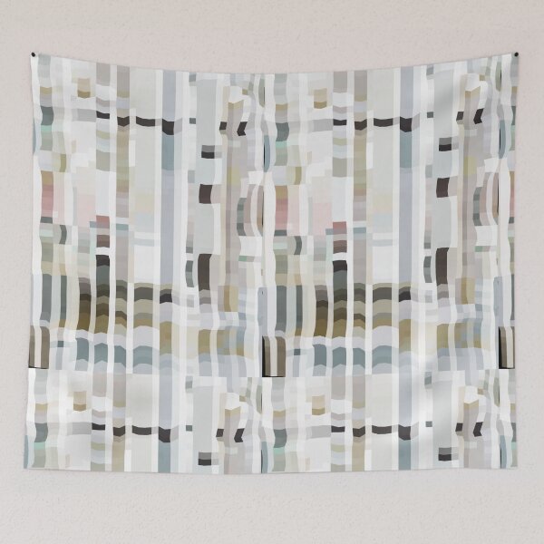 Item preview,  Contemporary Digital Plaid Design In Pastel Tones 8 designed and sold by Jenny Meehan Art Prints and Patterns  .