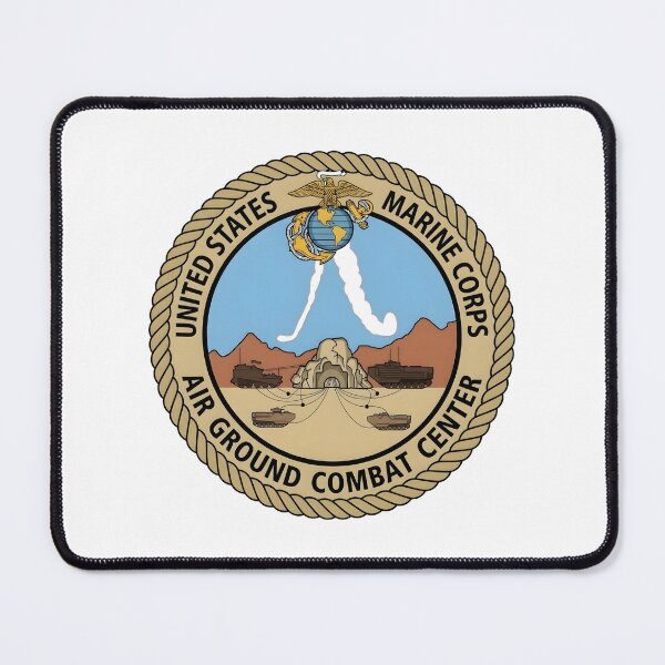 Item preview, USMC Air Ground Combat Center Twentynine Palms Insignia Patch designed and sold by CharlieDesings.